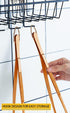 JETKONG 2 Pcs 12-Inch Kitchen Tweezers Cooking Tweezer Tongs Stainless Steel Long Food Tweezers (Rose Gold)...