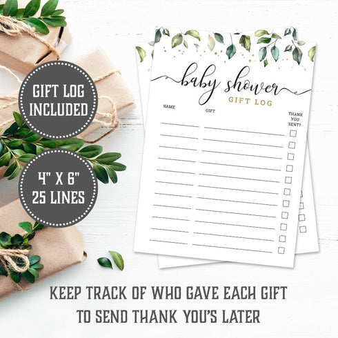 Baby Shower Wishes Cards - Gender Neutral Wishes for Baby Cards (Set of 50) -Double-Sided Advice and Wishes Cards Baby Shower Keepsake - Watercolo...