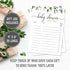 Baby Shower Wishes Cards - Gender Neutral Wishes for Baby Cards (Set of 50) -Double-Sided Advice and Wishes Cards Baby Shower Keepsake - Watercolo...