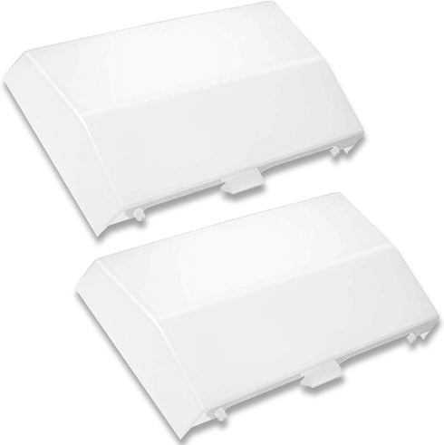 (2-Pack) 89108000 The Exact Replacement | Compatible with Nutone Bathroom Vent Fan Light Lens Cover 763RLN