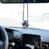 Swing Astronaut Shaped Car Pendant Cartoon Car Rear View Mirror Hanging Ornaments (New Blue)...