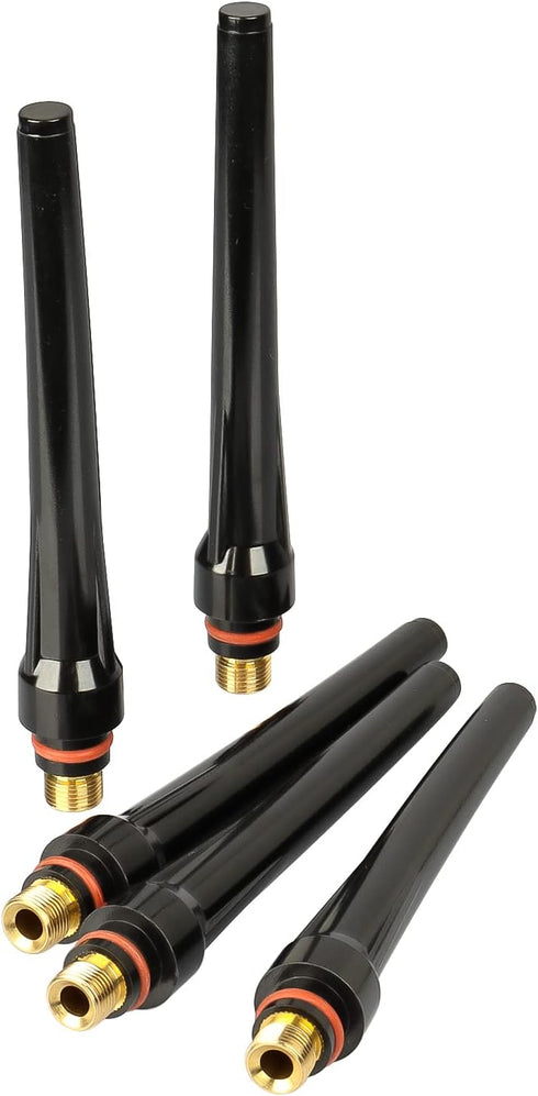 5Pcs TIG Welding 57Y02 Long Back Cap for TIG Welding Torch wp 17 18 26 Series Tig ConsumablesWelding Soldering Supplies...