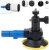 3" Suction Cup Security Camera Mount with Adjustment 1/4"-20 Threaded,Air Pump Vacuum Suction Glass/Metal/Board/Tile Wall,Compatible with Arlo/Wyz...