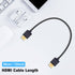 Duttek Ultra Thin HDMI Cable 1Feet, 4K Short HDMI Cable Male to Male for 3D and 4K Ultra HD TV Stick HDMI 2.0 Cord Extension Converter...