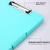 Clipboards with Storage, Storage Clipboard with Low Profile Clip, A4 Binder Clipboard Folder Side-Opening, Waterproof nursing Clipboard, Smooth Wr...