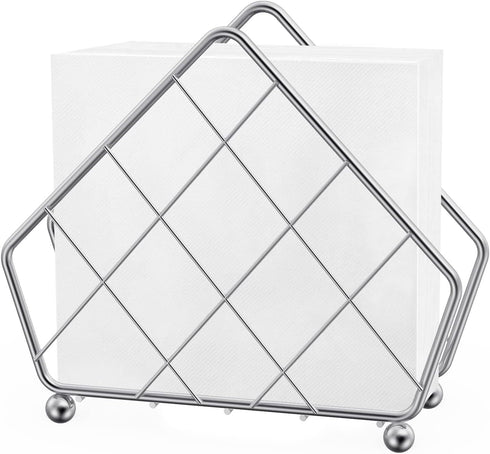 Vertical Napkin Holder for Dining Table Décor, Freestanding Metal Paper Holder for Kitchen Countertop, Heavy Duty Napkin Paper Organizer, Durable ...