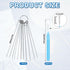 30pcs Shower Head Cleaner Tools, Shower Head Cleaning Brushes Multi-Sized Tiny Showerhead Cleaner Picks for Small Hole Anti-Clogging Cleaning Brus...