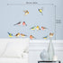 DECOWALL DS2-8038 Little Birds Kids Wall Stickers Wall Decals Peel and Stick Removable Wall Stickers for Kids Nursery Bedroom Living Room (Small) ...