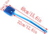 LQ Industrial 2PCS Fish Tank Cleaning Brush 2 Colors Aquarium Fish Tank Double Sided Cleaning Sponge Brush...