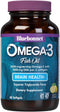 Bluebonnet Nutrition Omega-3 Brain Formula Natural Wild Caught Triglyceride Form DHA 860 mg EPA 120 mg - Highly Concentrated Cognitive Health & We...