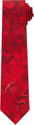 Jacob Alexander Men's Happy Valentine's Day Shooting Cupid with Hearts Regular Length Neck Tie - Red...