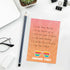 Summer Vibes Sticky Note Set / 4" x 6" Repositionable Sticky Note Pads/Five Modern Beach Theme Designs/Made in The USA...