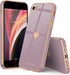 Teageo for iPhone SE 2020 Case, iPhone 7 Case, iPhone 8 Phone Case for Women Girl Cute Love-Heart Luxury Bling Plating Soft Back Cover Camera Prot...