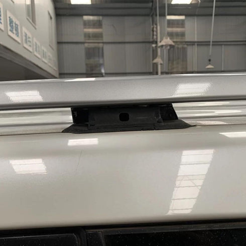 ITrims Car Accessories for Toyota Prado J150 2010-2022 Roof Rack Rail End Luggage Protector Center Cargo Rack Cover Shell Cap Trims ABS Black 2PCS...