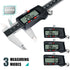 Kynup Caliper Measuring Tool, Digital Micrometer Caliper Tool, Vernier Caliper with Stainless Steel, Large LCD Screen, Auto - Off Feature, Inch Me...