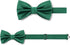 100% Silk Mens Bow tie Bowtie Tuxedo Wedding Solid Color Formal Bow Ties for Man...