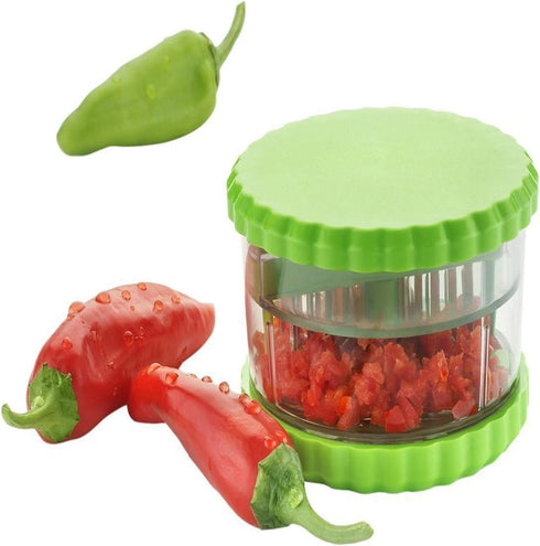 Multi Crusher Garlic Press Peeler Crusher Masher Twist Kitchen Useful Tool Garlic Presses Garlic Grinder Twister Use Masher Multi-Usage Transparen...