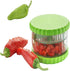 Multi Crusher Garlic Press Peeler Crusher Masher Twist Kitchen Useful Tool Garlic Presses Garlic Grinder Twister Use Masher Multi-Usage Transparen...