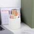 SKYDUE Small Pen Holder for Desk, Rotating Pen Holder for Desk Accessories, Pencil Holder for Office Supplies Desk Organizer, Art Supply Pencil Cu...
