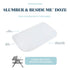 Baby Delight Slumber and Beside Me Doze Sheet, for Bassinet, Machine Washable, White...