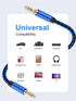 Aux Cord 6.6 ft 2Pack, 3.5mm Audio Cable Aux Cable for Car,Nylon Braided Audio Cable 3.5mm Male to Male for Headphone, Speaker, Phone, Car Stereo...