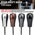 Short Type Black Car Automatic AT Short Long Gear Stick Shift Gear Knob Compatible with B-MW E81 E82 E87 E90 E91 E92 E93 E36 E38 E39 E46 Z4 Z3 E53...