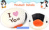 HWD 8.7" Soft Stuffed Penguin Dolls, Stuffed Animals Toys, Gifts for Kids Toddlers Birthday Christmas Day Valentine's Day (Black)...