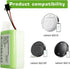 Upgraded 3000mAh 14.4V Battery for Lefant M210 M210P M213 Robot Vacuum Cleaners...