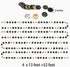 Cheerland Black Gold Garlands Party Decorations Elegant Circle Dot Streamer Banner for Birthday Halloween Wedding Graduation Bachelorette NYE Holi...