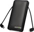 GEEPFINE Portable Charger with Built in Cable Fast Charging Power Bank 10000mah with Cables PD20W QC22.5W External Battery Portable Cable attched ...
