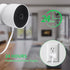 Power Adapter Compatible with Google Nest Cam Outdoor or Indoor, Battery - 6.5ft/2m Weatherproof Outdoor Charger Cable Power Your Nest Cam (Batter...