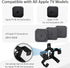 IFCASE Wall/Under Desk/Back of TV Mount Compatible with All Apple TV Generations (Including All 4K Models) (Black)...