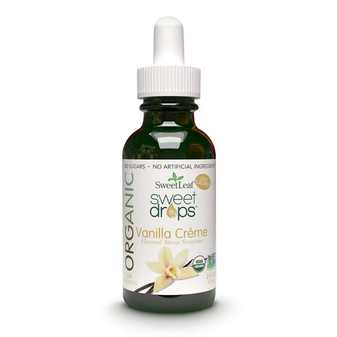 SweetLeaf Organic Sweet Drops - Flavored Stevia Liquid Sweetener, Stevia Extract, Zero Calorie, Keto Friendly, Non GMO, Natural Flavor, Sugar Alte...