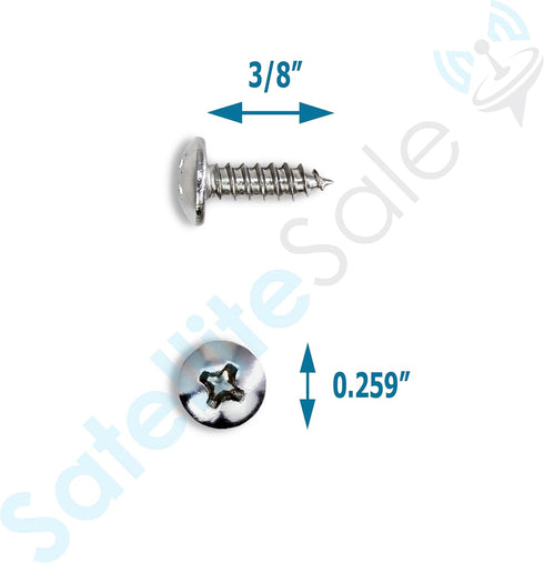 SatelliteSale Mount Adapter for Starlink Rectangular Gen 2 Compatible with J Pipe Antenna Mast 1-5/8? O.D...