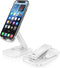Cell Phone Stand for Desk Adjustable Portable Foldable Phone Holder Cradle Dock, Compatible with iPhone 15 14 13 Pro Max Mini, 12 11 XR X 8 7 6 Pl...