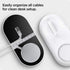 Spigen Mag Fit Duo Designed for MagSafe Charger Stand Charging Pad Case for iPhone 16, 15, 14, 13, 12 Models/Apple Watch All Series/Airpods - Whit...