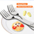 Lehoo Castle Kids Silverware Stainless Steel 6 Piece - Toddler Spoons and Forks Knife Set, Metal Kids Cutlery Set, Toddler Utensils Self Feeding (...