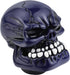 Abfer Skull Shift Knobs Car Gear Shifter Knob with Big Tooth Stick Shifting Lever Fit Most Automatic Manual Transmission Cars Truck Vehicle (Blue)...