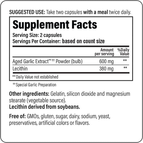 Kyolic Aged Garlic Extract Formula 104 Cholesterol Health, 200 Capsules (Packaging May Vary)...
