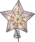 Kurt Adler UL 10-Light Metal Trimmed Capiz Inspired Star Treetop...