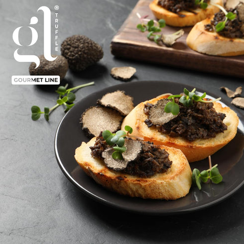 Premium Minced Black Truffle Sauce (90 g) (3.17 oz), Truffle Zest, Salsa Tartufata, Black Truffle Pate Spread, Seasoning, An Indulgent Delight fro...