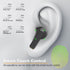 Wireless Earbuds Bluetooth 5.0 Headphone, Type-C Charging Case 320mAh, Touch Control, Built-in Mic Active Noise Cancelling True Wireless Earbud - ...
