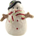 Christmas Santa & Snowman North Pole Winter Ceramic Magnetic Salt Pepper Shakers...