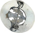 AAR Men,s Scottish Thistle Kilt Brooch Fly Plaid Antique Finish 3" (7cm) diameter T...