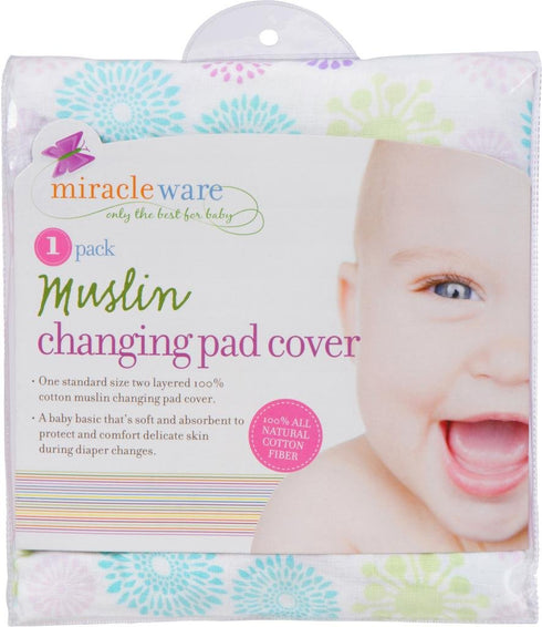 Colorful Bursts MiracleWare Muslin Changing Pad Cover...