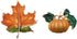 Thanksgiving Pin Pumpkin Brooch Maple Leaf Brooch Fall Pin Fall Jewelry Clothes Decoration Holiday Brooch 2pcs/set...