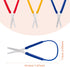 3PCS Scissors Adaptive Toddler Scissors Handle Self-Opening Scissors Cutting Grip Scissor Set Craft Easy-Open Squeeze Handle For Kids Children Adu...