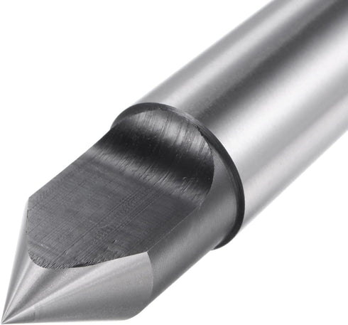 uxcell MT3 Half Notched Lathe Dead Center Morse Taper 3MT Steel Lathe Tool for Woodworking Woodturning Lathe Drill Tool...