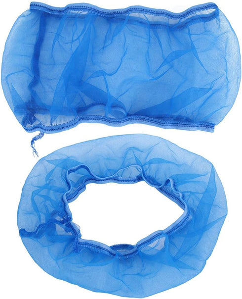 2Pcs Bird Cage Cover Seed Catcher Birdcage Lightweight Soft Airy Polyester Mesh Cover Skirt Guard Universal Parrots Cage Accessories 26.0-52.0Inx6...