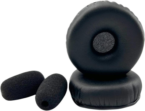 Airman 850 Ear Cushions Headphone Replacement Ear Pads Covers Compatible with Telex Airman 850 Aviation Headsets-Soft Protein Leather...